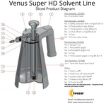 Kwazar Solvent Line Replacement Parts